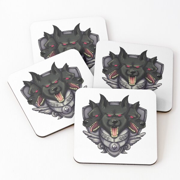 Item preview, Cerberus Shield designed and sold by GrandVerseComic.