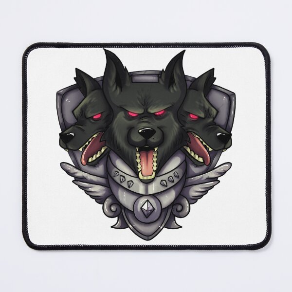 Item preview, Cerberus Shield designed and sold by GrandVerseComic.
