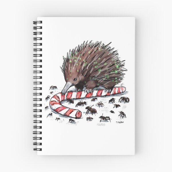 Item preview, Christmas Echidna designed and sold by TraceyMackieArt.
