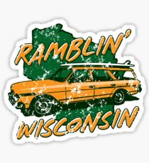Ramblin' Wisconsin Sticker