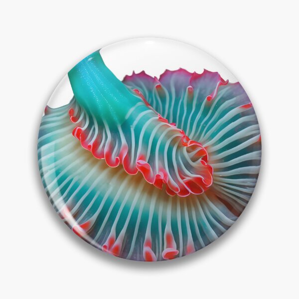 Item preview, MY PET SEA SLUG NUDIBRANCH -Malia- Exotic Fantasy Ocean Sea Marine Invertebrate Wild Animal Lover GIFT designed and sold by Spinning Plates 360.