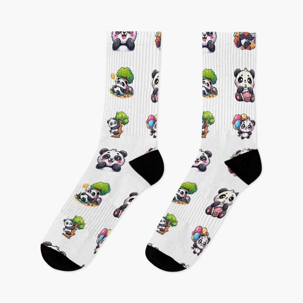 Item preview, Funny Pandas Sticker Set 2 designed and sold by OutLoudDesigns.