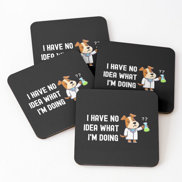 Item preview, I Have No Idea What I'm Doing | Science Dog | Experiment Dog | Geeky Dog Lover | Laboratory Dog | Geek Dog | Nerd Dog designed and sold by jadedscientist.