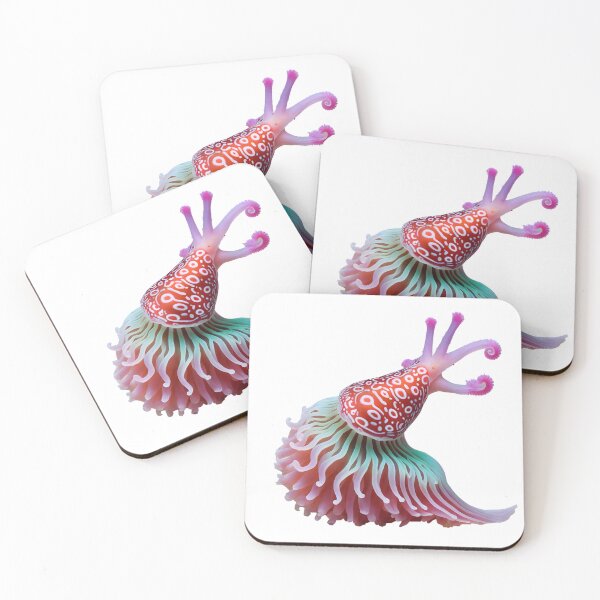 Item preview, MY PET SEA SLUG NUDIBRANCH -Denise- Exotic Fantasy Ocean Sea Marine Invertebrate Wild Animal Lover GIFT designed and sold by Spinning Plates 360.