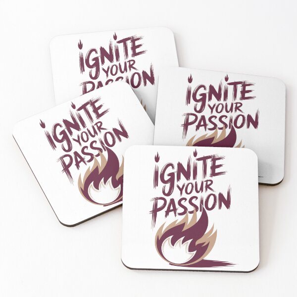 Item preview, Ignite Your Passion - Motivational Design designed and sold by Pearlsiwa.