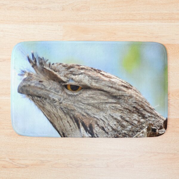 Item preview, Tawny Frogmouth profile on nest designed and sold by Mark Grimsley.