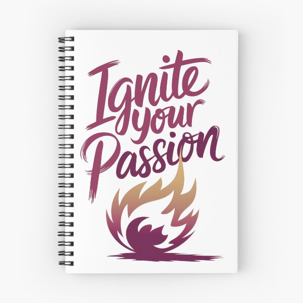 Item preview, Ignite Your Passion - Motivational Design designed and sold by Pearlsiwa.