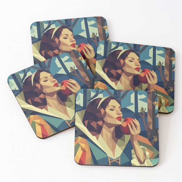 Item preview, Snow White Eats the Poisoned Apple designed and sold by Boddicca.
