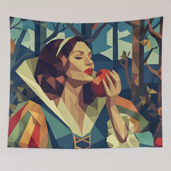Item preview, Snow White Eats the Poisoned Apple designed and sold by Boddicca.