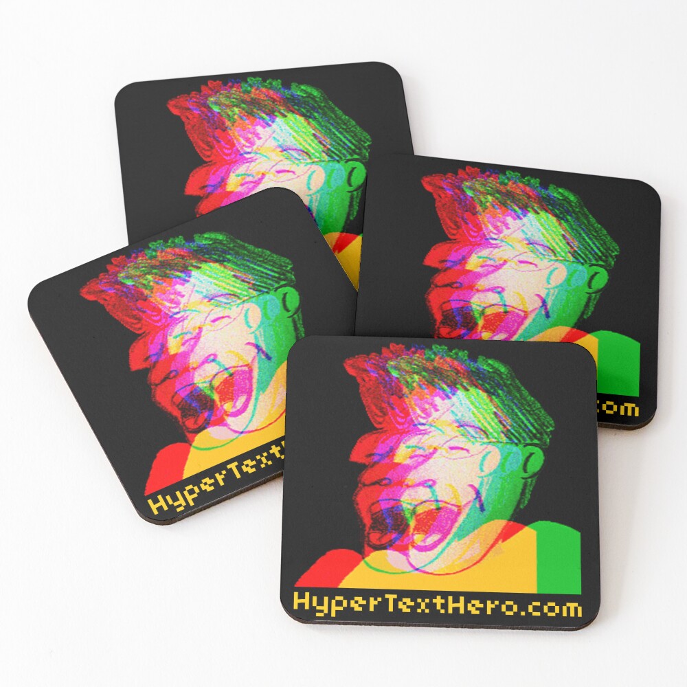Item preview, Coasters (Set of 4) designed and sold by Hypertexthero.
