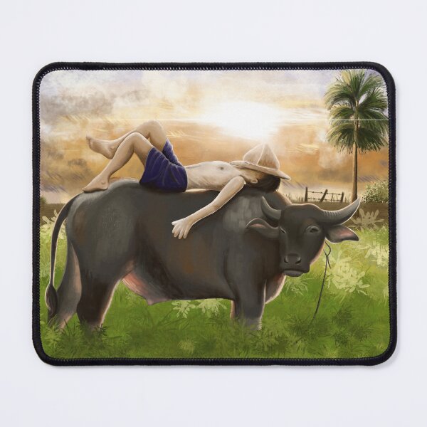 Item preview, Acrylic paint buffalo designed and sold by poonzapoon.