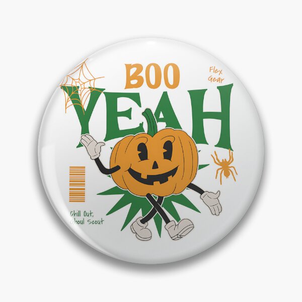 Item preview, BOO YEAH - Halloween Pumpkin Fun designed and sold by CRASHOUT CLUB.