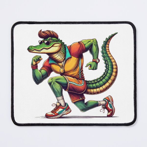 Item preview, Cool Running Alligator Pop Art Illustration designed and sold by takeng07.
