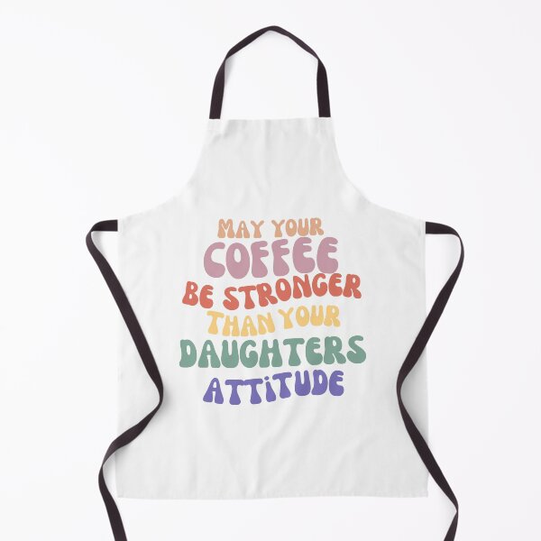Item preview, May Your Coffee Be Stronger Than Your Daughter’s Attitude. Funny Parent Design. Humorous Quote for Moms & Dads. Funny Mom Life and Coffee Lover Quote. Pastel Colors designed and sold by That Cheeky Tee.