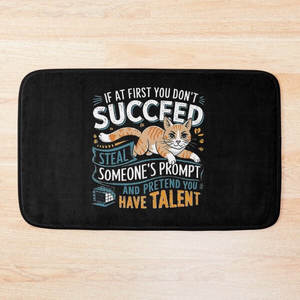 Item preview, Creative Cat Meme - Steal Someone’s Prompt Design designed and sold by love3617.