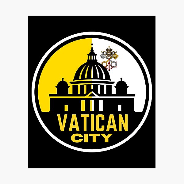 Item preview, Vatican City  designed and sold by retrotravelart.