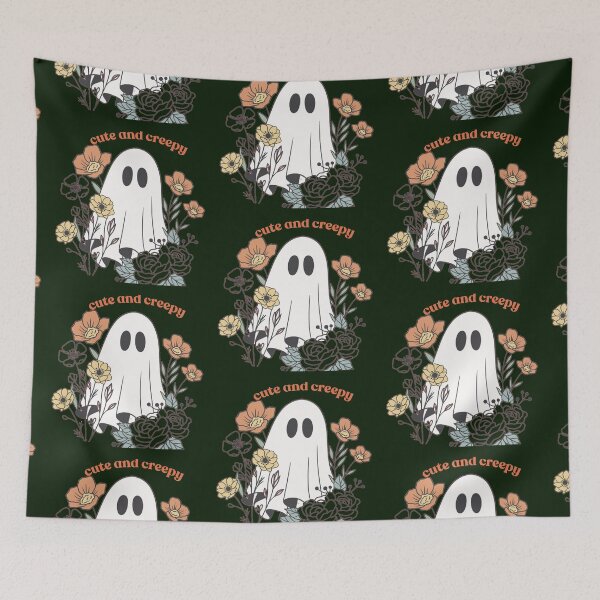 Item preview, Cute and creepy ghost for Halloween  designed and sold by Kelli Campbell.