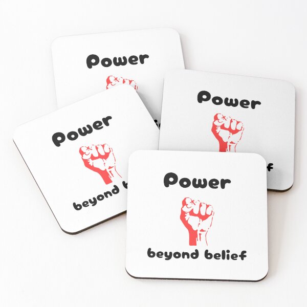 Item preview, Power beyond beliefs funny statement designed and sold by GinnyGi.