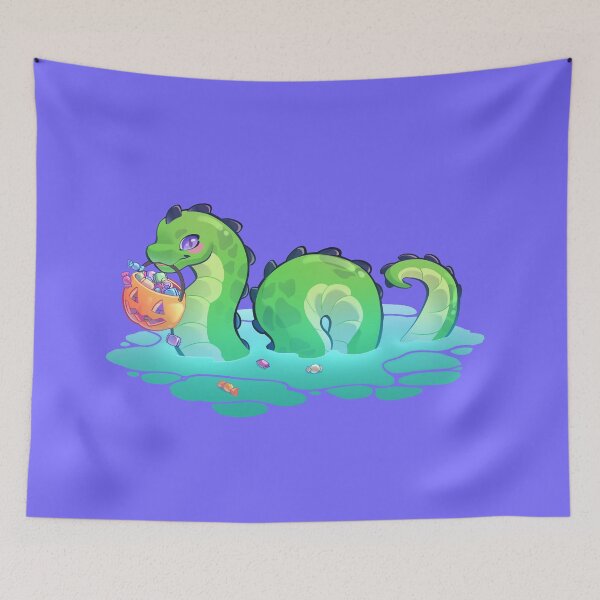 Item preview, Trick-or-Treat Nessie designed and sold by feralfane.