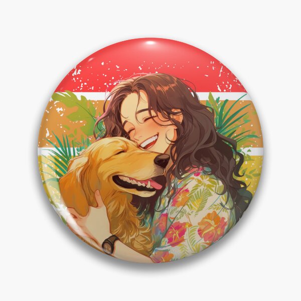 Item preview, Golden Retriever Boyfriend  designed and sold by ShanCoMeow.