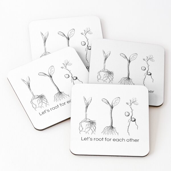 Item preview, Let's root for each other in black lettering  designed and sold by Heatherf-NNB.