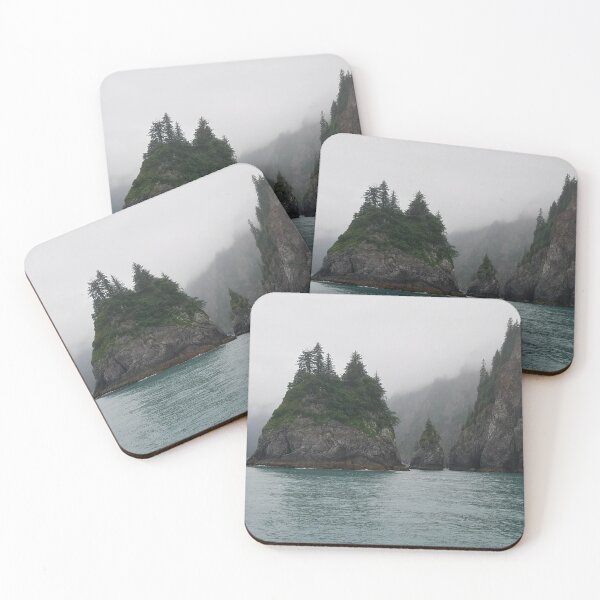 Item preview, Fjords of Alaska, Rock Formations in the Ocean designed and sold by Hipnautical.