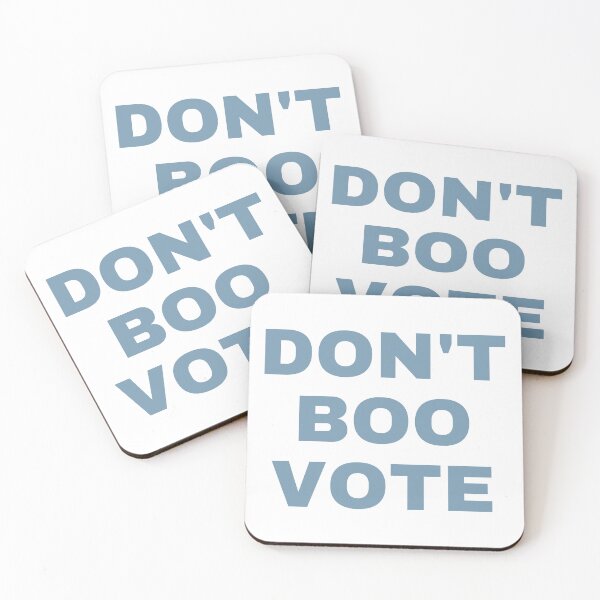 Item preview, Don't Boo Vote. #1 designed and sold by EunsooLee.