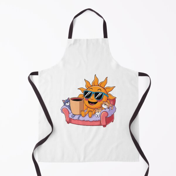 Item preview, Cartoon Sun Sunglasses Lazy Cats Soft Pastel Relaxing Whimsical designed and sold by w1ckerman.