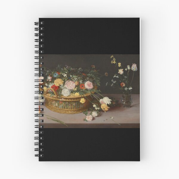Artikelvorschau, Blumen in einem Korb und einer Vase entworfen und verkauft von PatterAndProse.