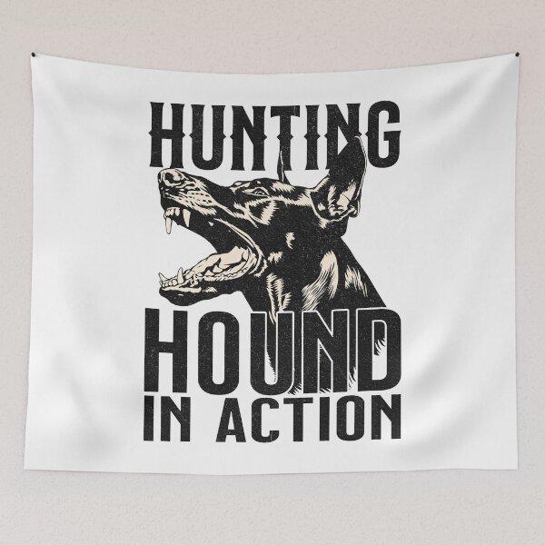 Item preview, Hound Fierce Hunting Dog designed and sold by PrintCrafting.