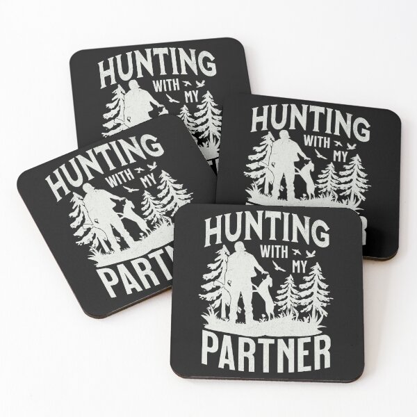 Item preview, Hunting with My Partner Hunter and Dog designed and sold by PrintCrafting.