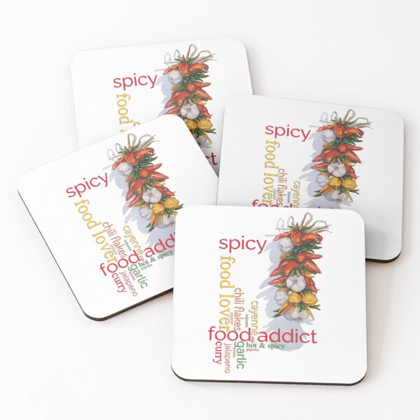 Item preview, Just Chillies - braided garlic and peppers designed and sold by Anjuna Sainath.
