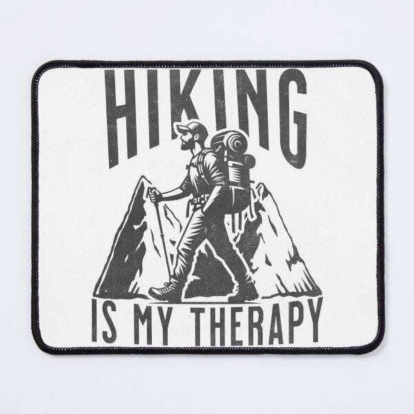 Item preview, Hiking Is My Therapy Outdoor Adventure designed and sold by PrintCrafting.