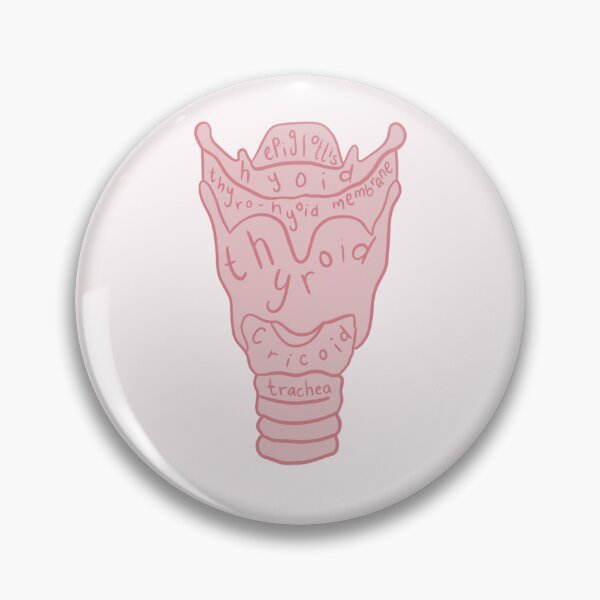 Item preview, Larynx Anatomy Cute Diagram designed and sold by speechiesandco.