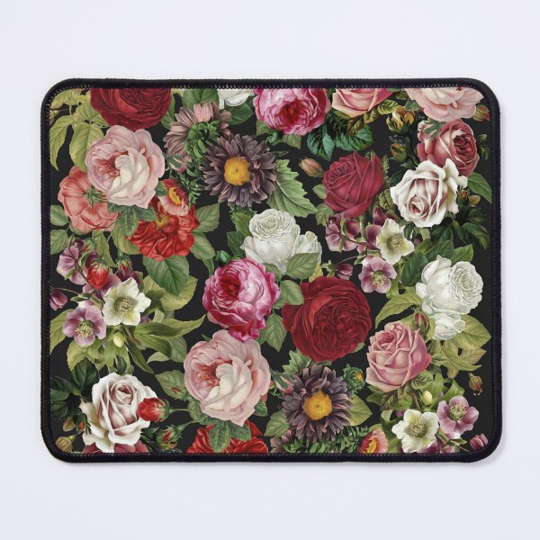 Item preview, Retro Flowers ,Vintage Design, Dark Flowers,Gothic,Vintage Rouses designed and sold by dplachkinova.