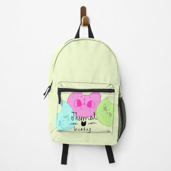 Item preview, Thermal kitty green pink and blue cat designed and sold by Thermalkitty.