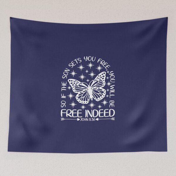 Item preview, He Who the Son Sets Free is Free designed and sold by simplydesignart.