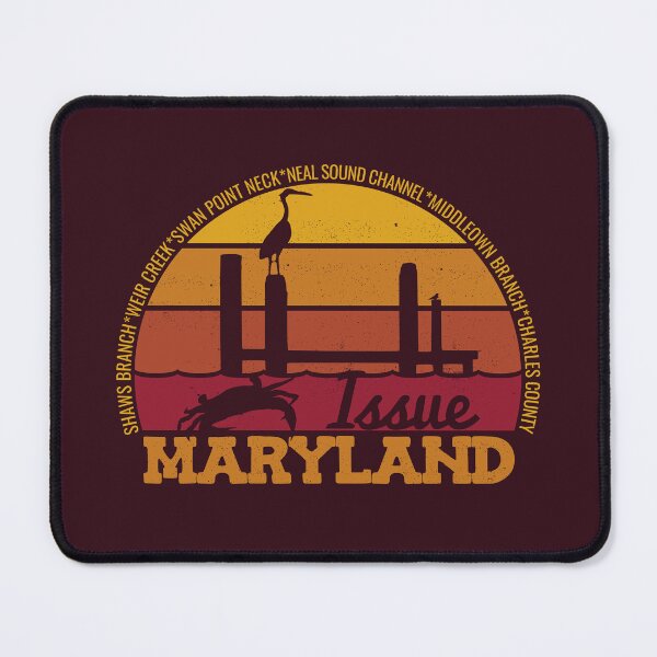 Item preview, Issue Maryland Sunset Retro Local Pride Logo designed and sold by CRHPOD20.