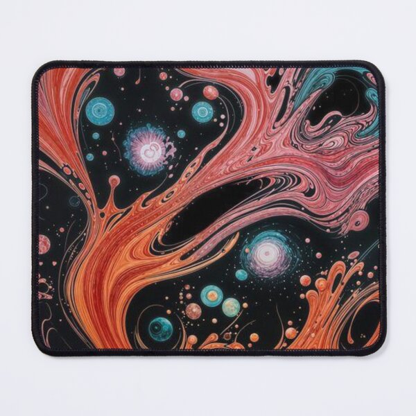 Item preview, Cosmic Swirl Repeating Pattern - AI Fantasy Digital Art Print designed and sold by KLP-Magick.