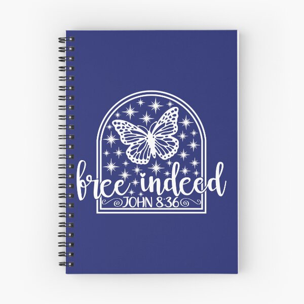 Item preview, Free Indeed Bible Verse John 8 36 designed and sold by simplydesignart.