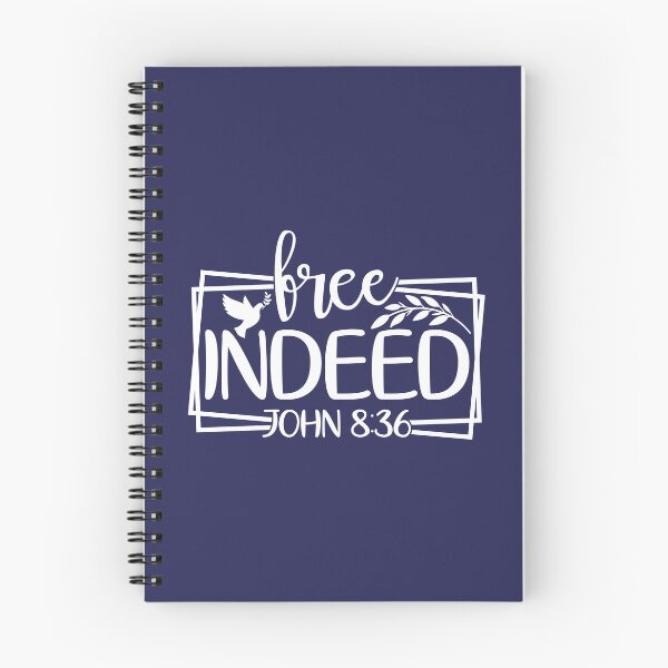Item preview, Free Indeed - John 8 verse 36 designed and sold by simplydesignart.