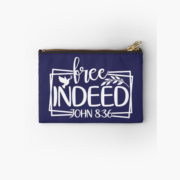 Item preview, Free Indeed - John 8 verse 36 designed and sold by simplydesignart.