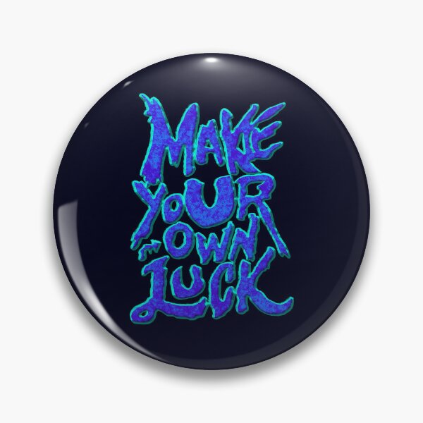 Item preview, Make your own luck - 3d typography designed and sold by ak3shay.