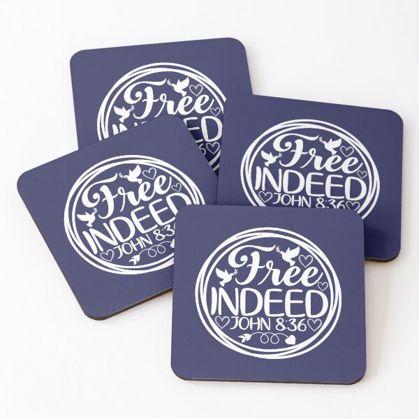 Item preview, Free Indeed John 8 36 designed and sold by simplydesignart.