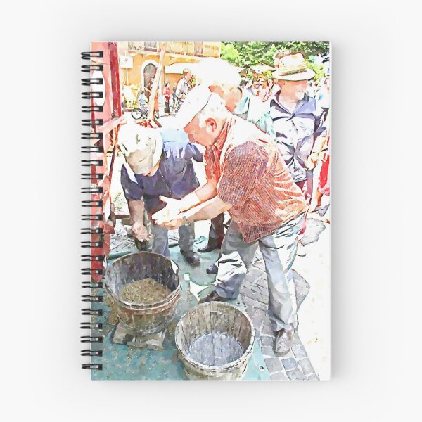 Item preview, Peasants in front of the bucket with wheat grains designed and sold by Giuseppe Cocco.