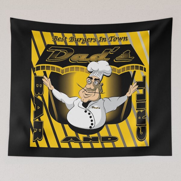 Item preview, DAD'S BAR AND GRILL designed and sold by MontanaJack.
