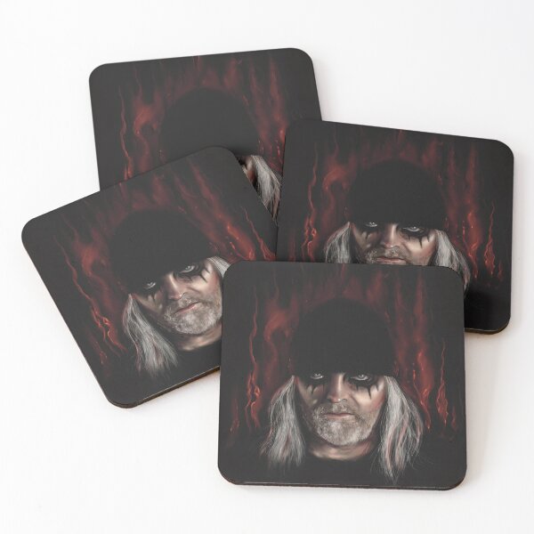Item preview, Portrait of Tom G Warrior designed and sold by Helena Black.