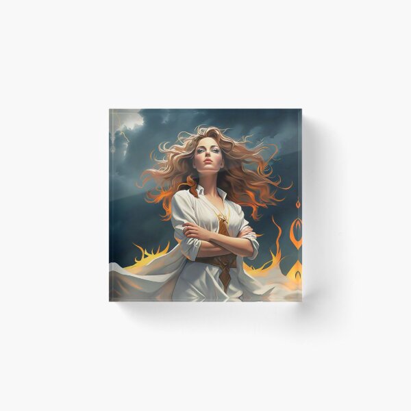 Item preview, Helene Fury Storm Goddess  designed and sold by Design E Khaas.