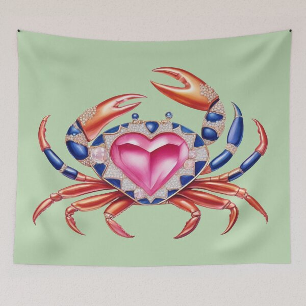 Item preview, “CRAB” ART DESIGN designed and sold by asudesign.