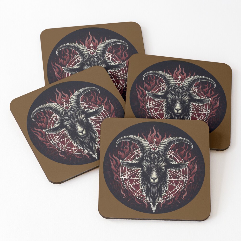 Item preview, Coasters (Set of 4) designed and sold by Rafka-Shop.